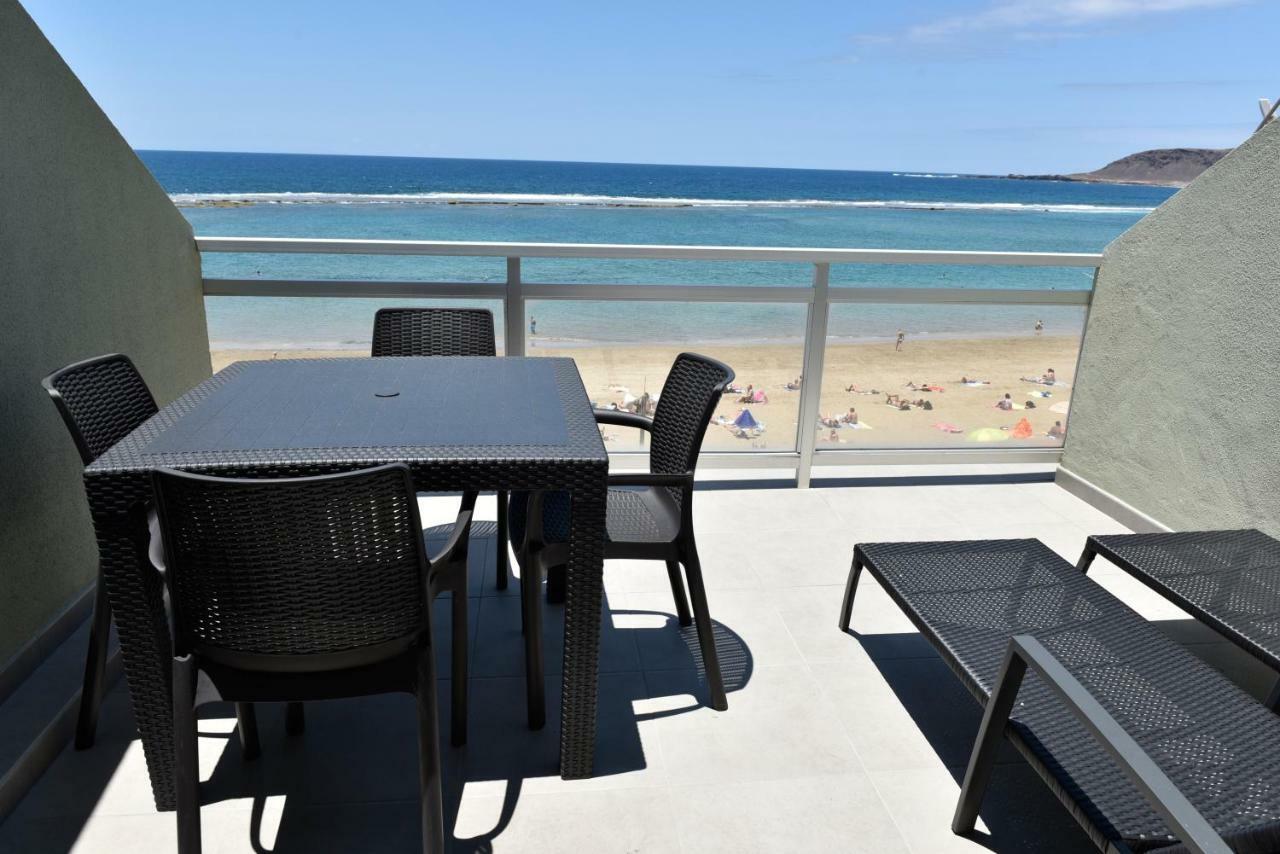 Apartamento Primera Linea Playa De Las Canteras Las Palmas de Gran Canaria Exteriör bild