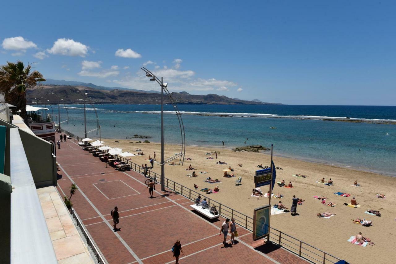 Apartamento Primera Linea Playa De Las Canteras Las Palmas de Gran Canaria Exteriör bild