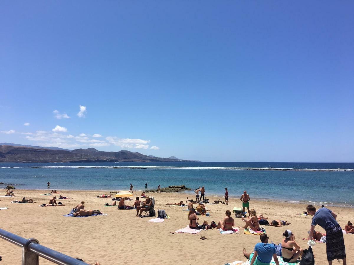 Apartamento Primera Linea Playa De Las Canteras Las Palmas de Gran Canaria Exteriör bild